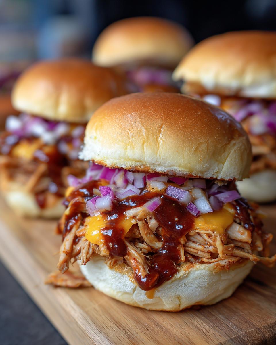 BBQ Chicken Sliders for a Crowd - detail 1