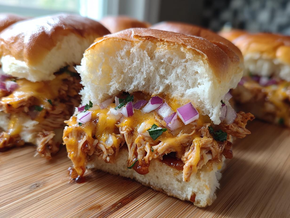 BBQ Chicken Sliders for a Crowd - detail 2