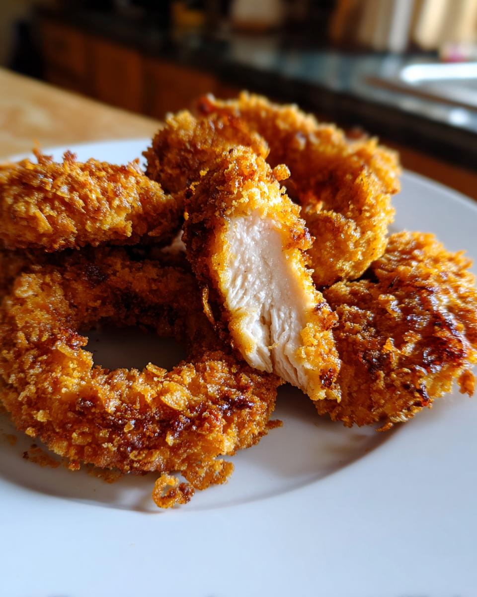 Baked Onion Ring Chicken Tenders - detail 1
