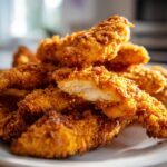 Baked Onion Ring Chicken Tenders