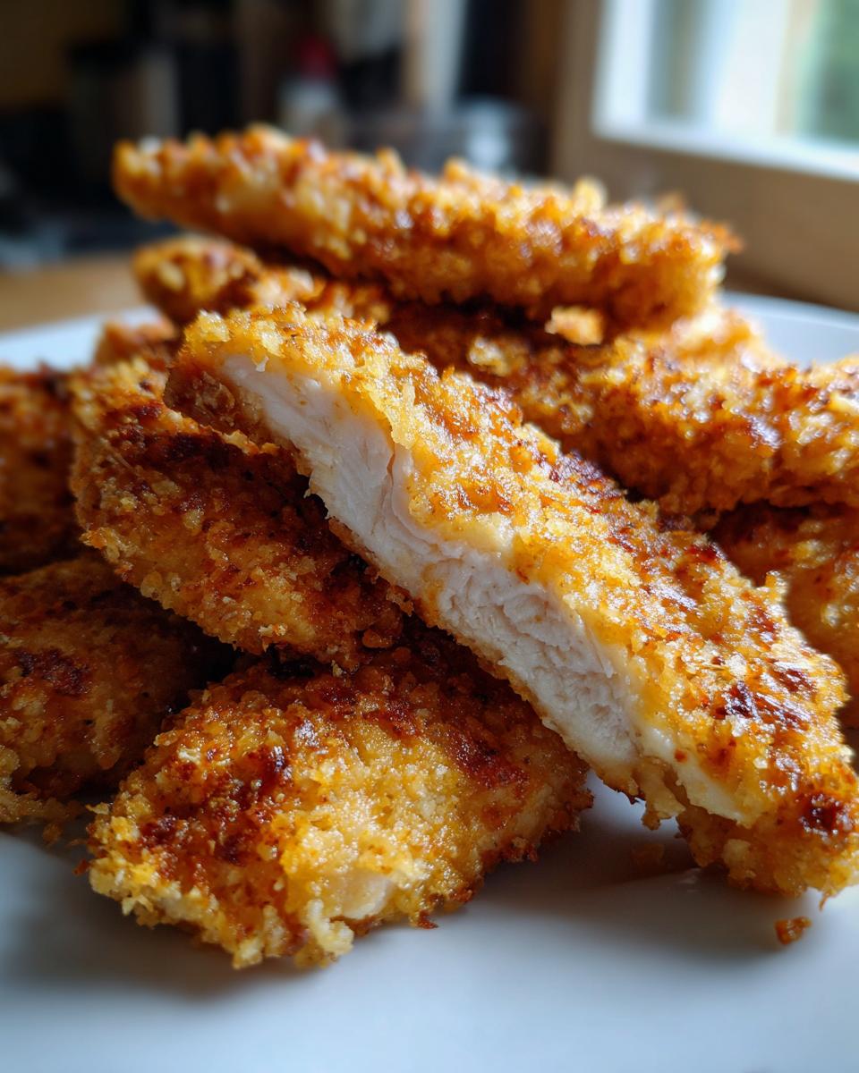 Baked Onion Ring Chicken Tenders - detail 2