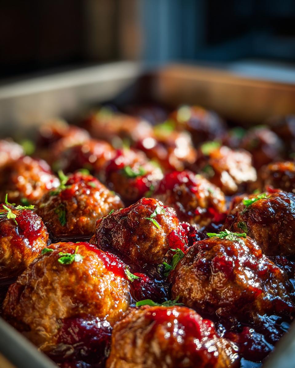 Best Christmas Cranberry Meatballs - detail 1