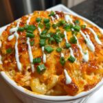 Buffalo Chicken Dip Mac & Cheese