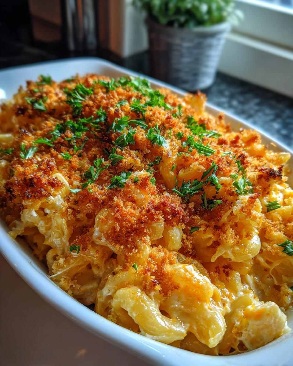 Buffalo Chicken Mac Bake (Crumb Topping) - detail 1