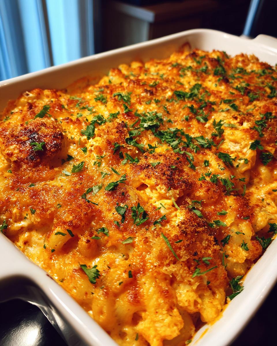 Buffalo Chicken Mac Bake (Crumb Topping) - detail 2