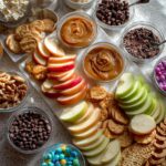 Caramel Apple Dessert Board