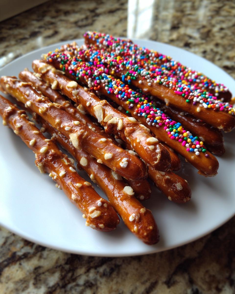 Caramel Apple Pretzel Treats - detail 2