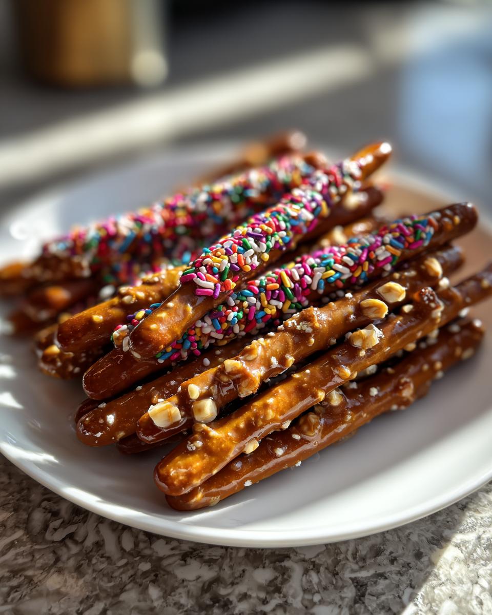 Caramel Apple Pretzel Treats - detail 3
