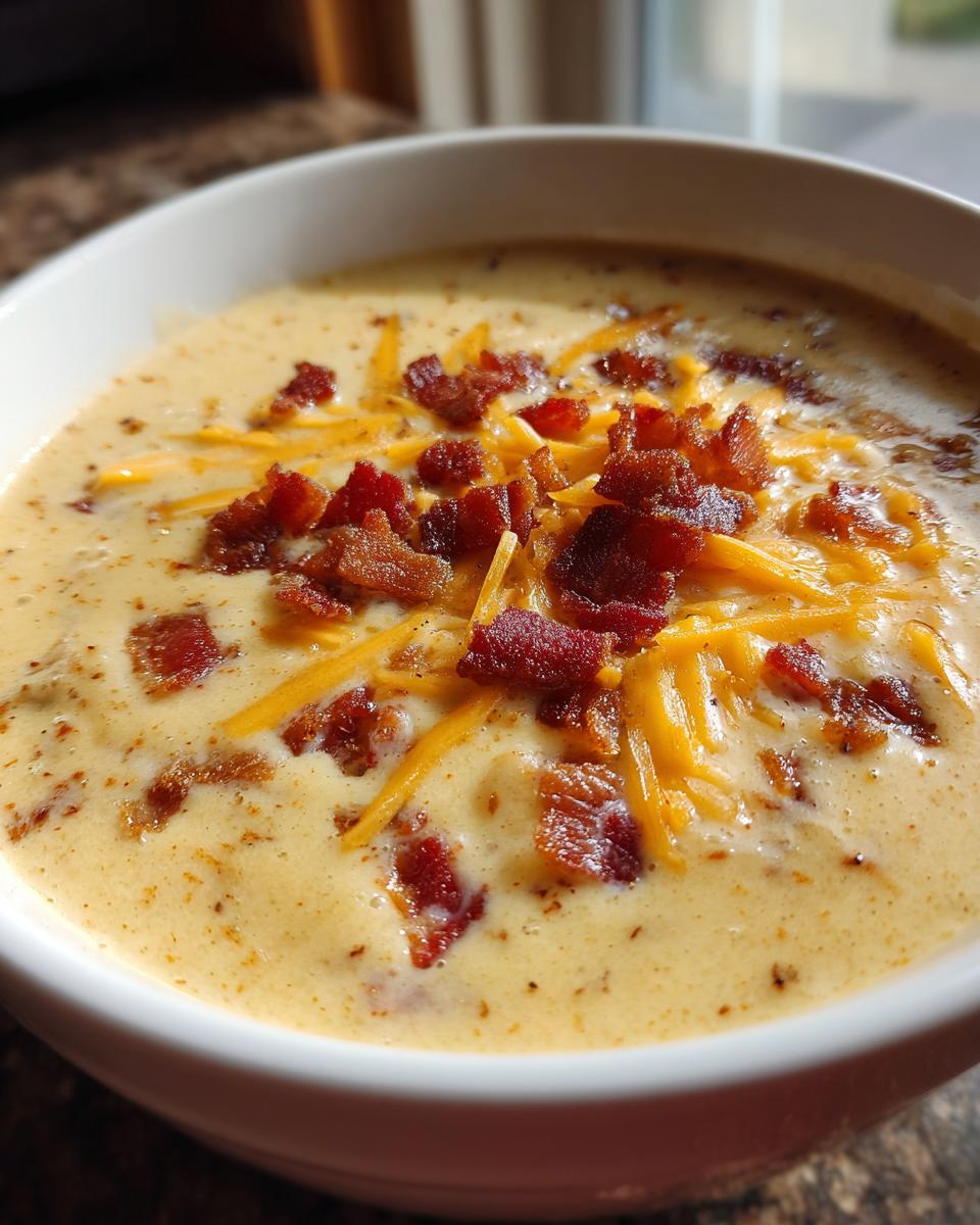 Cheddar Bacon Ranch Potato Soup (Stovetop) - detail 1