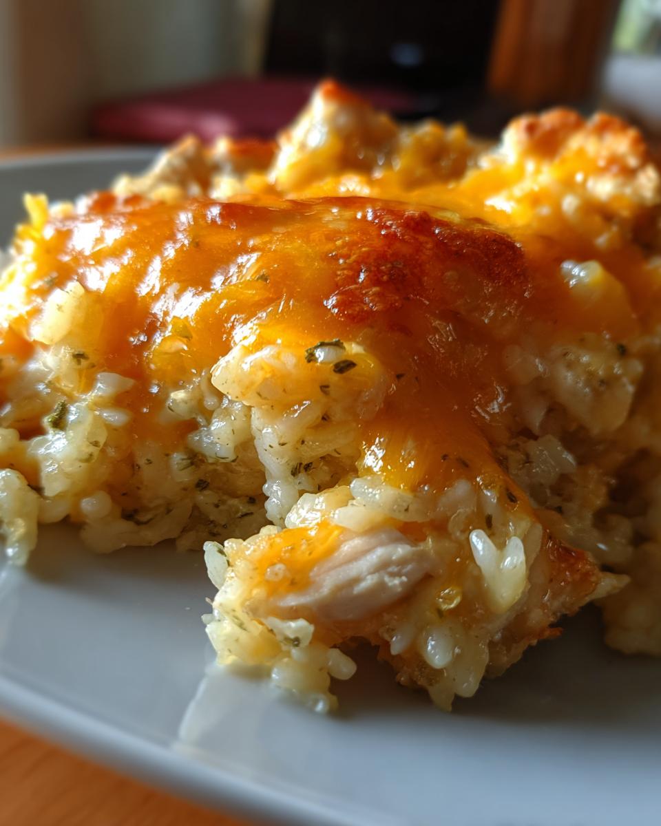Cheesy Chicken & Rice Bake (Comfort Dinner Winner) - detail 1