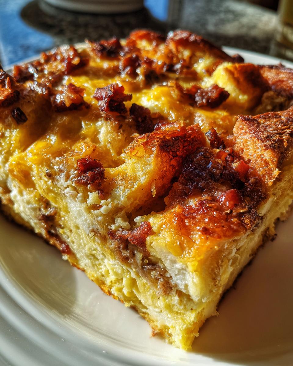 Christmas Morning Breakfast Strata Recipe - detail 2