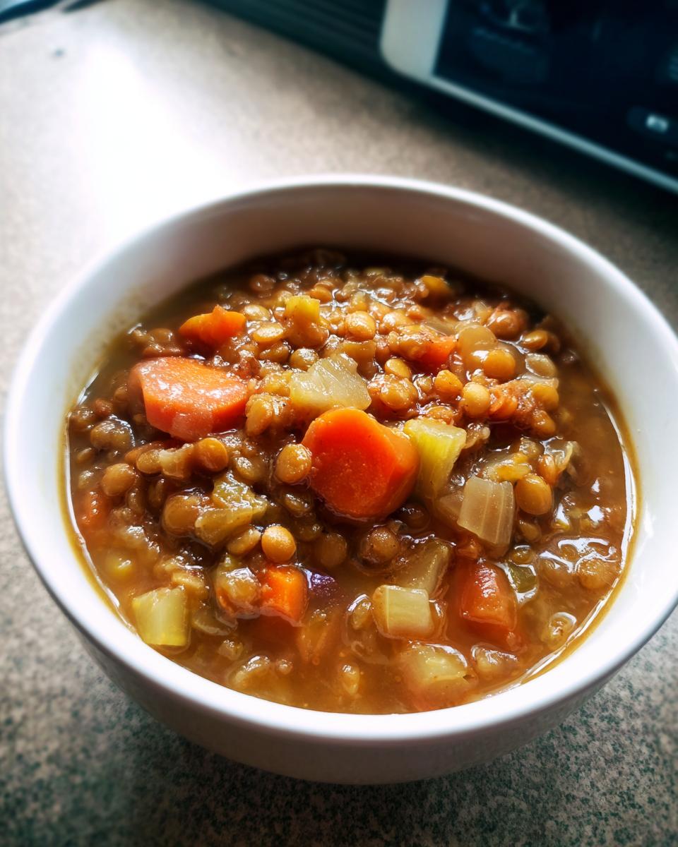 Classic Lentil Soup - detail 1