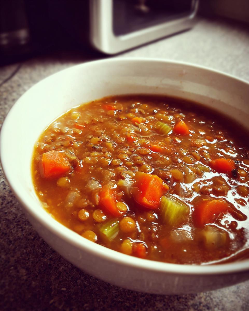 Classic Lentil Soup - detail 3