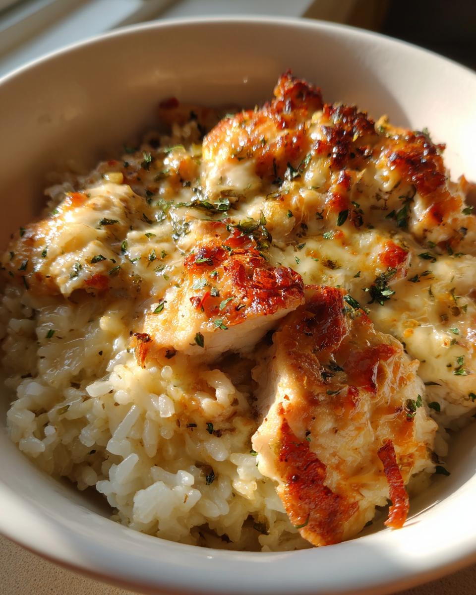 Creamy Hot Honey Chicken & Rice Bake - detail 1
