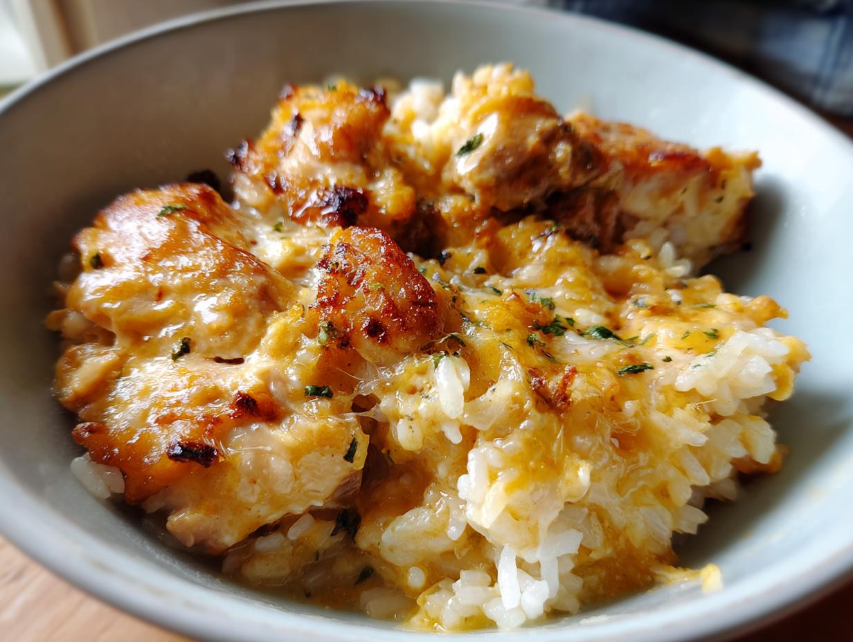 Creamy Hot Honey Chicken & Rice Bake - detail 2