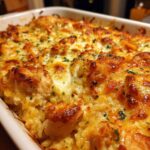 Creamy Ranch Chicken & Rice Bake