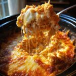 Crockpot Buffalo Chicken Dip Recipe in 2025 | Dip recipes easy, Chicken dip recipe, Recipes