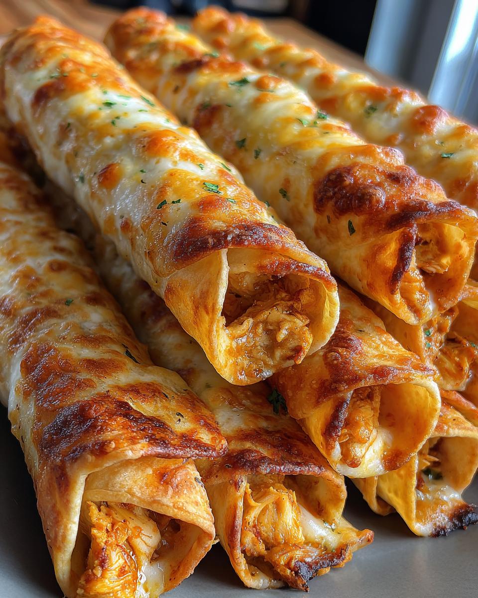 Easy Cheesy Chicken Taquitos for Quick Mexican Dinner - detail 1