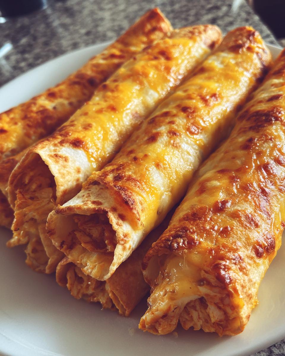 Easy Cheesy Chicken Taquitos for Quick Mexican Dinner - detail 2
