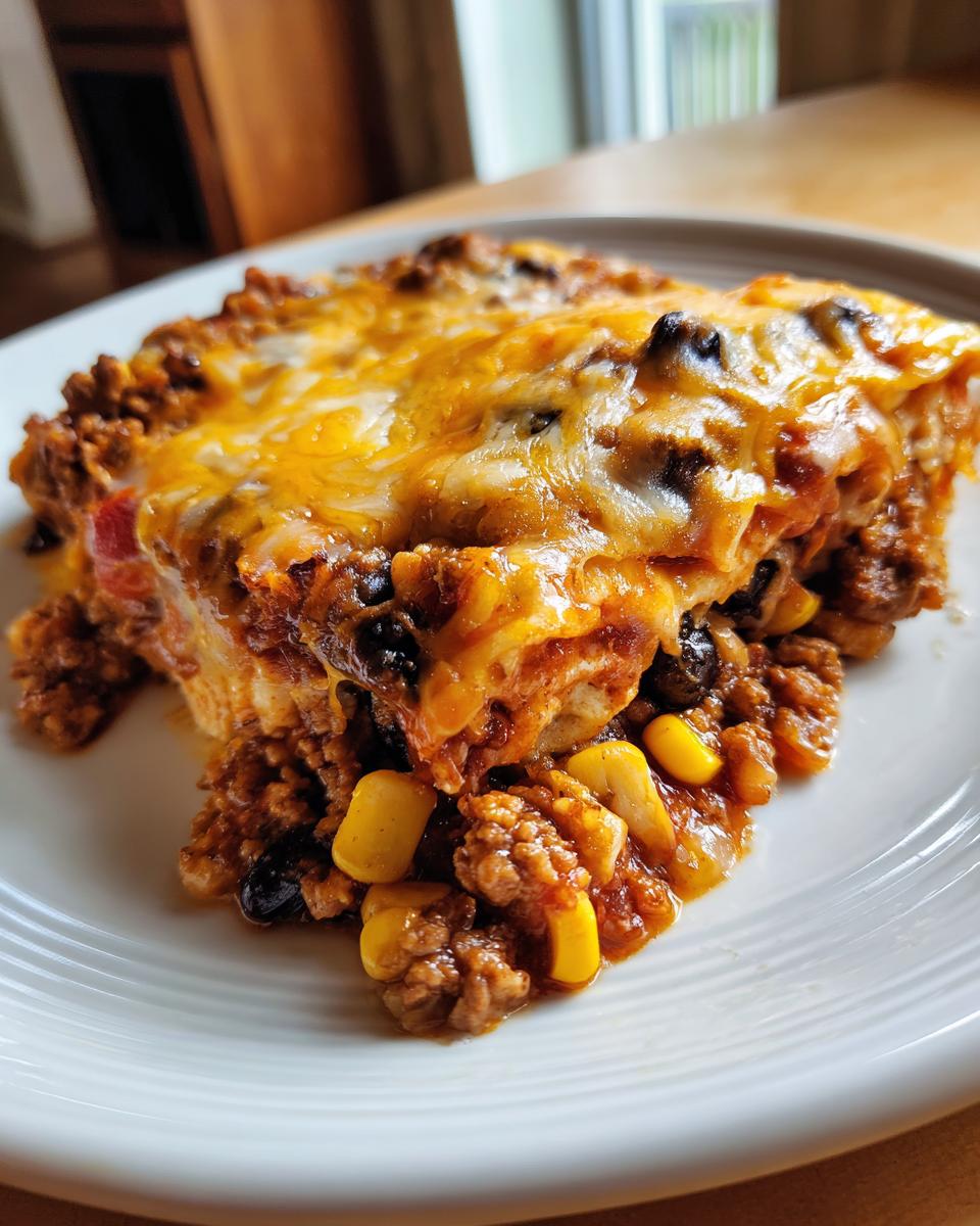 Easy Cheesy Ground Beef Enchiladas - One-Pan Family Favorite! - detail 3