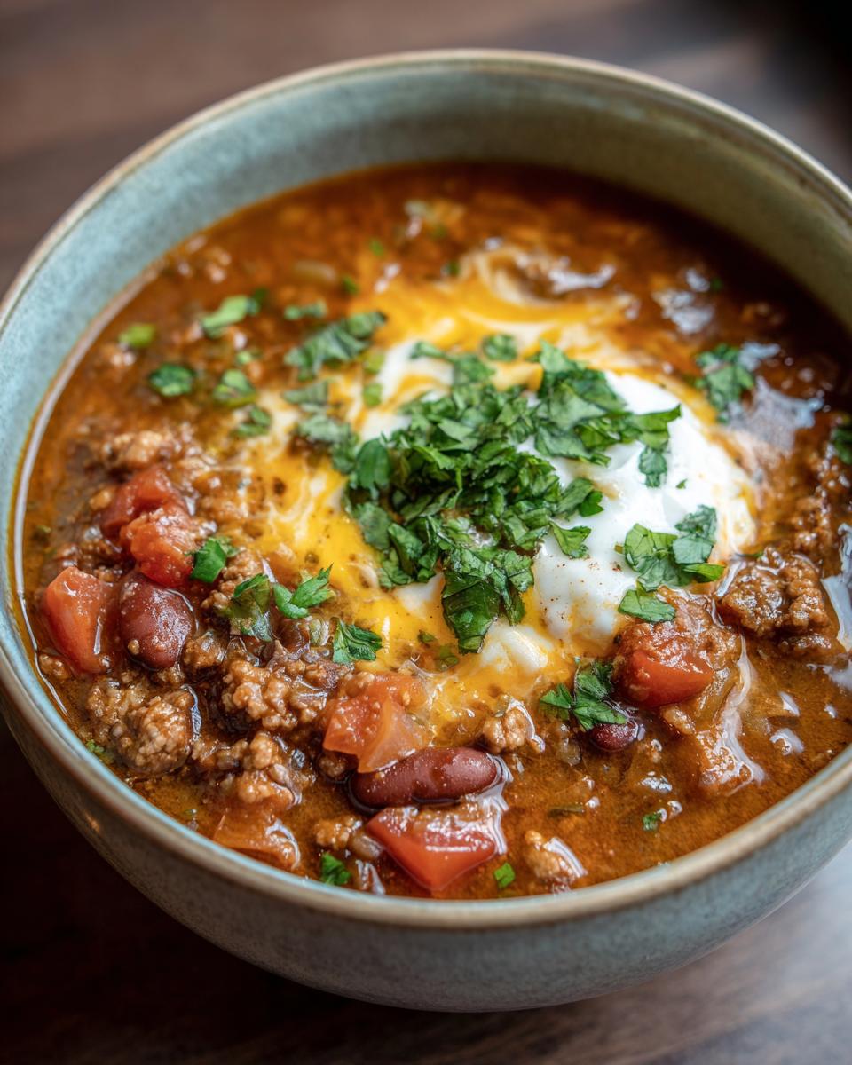 Easy Creamy Taco Soup - detail 2