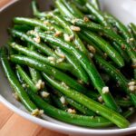 Garlic Butter Green Beans (Game Day Edition)