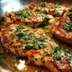 Garlic Turkey Tenderloin Skillet