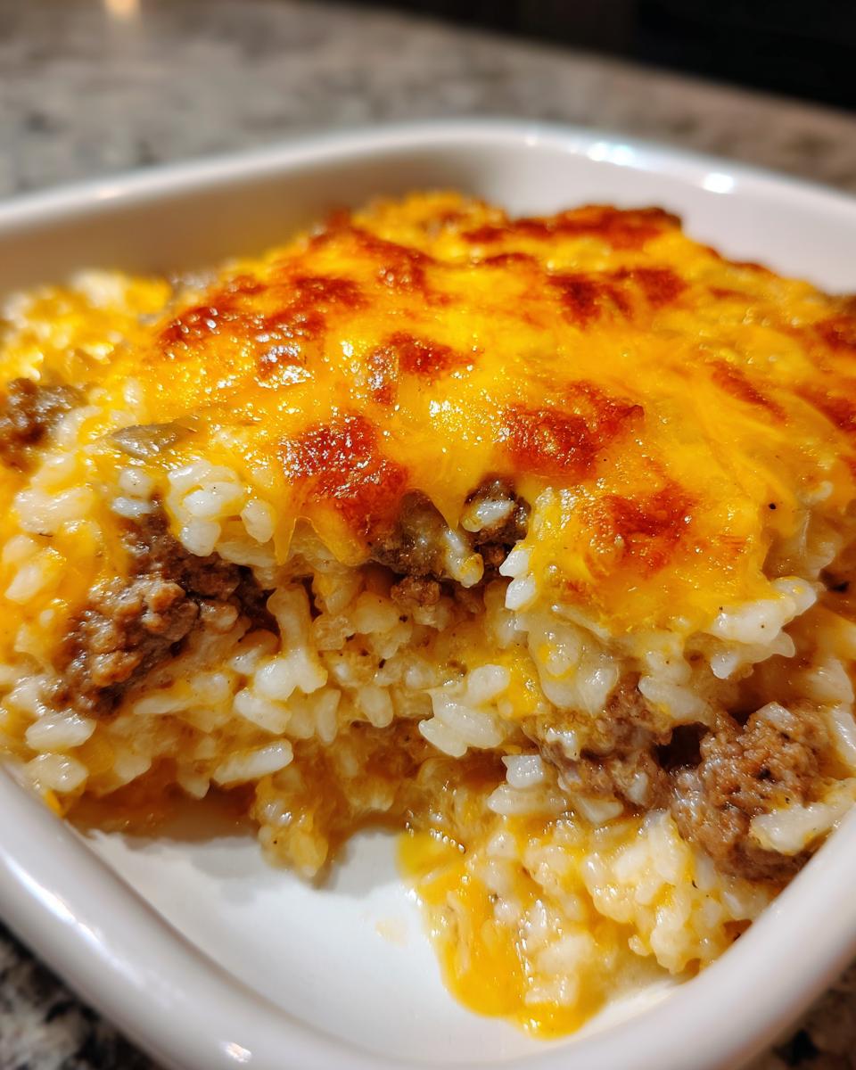 Ground Beef Rice Casserole Recipe - detail 1