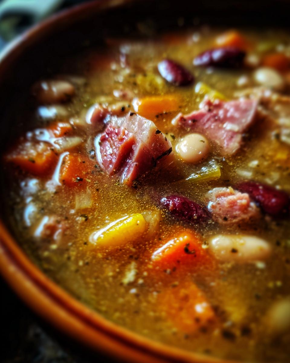 Ham and Bean Soup - detail 1