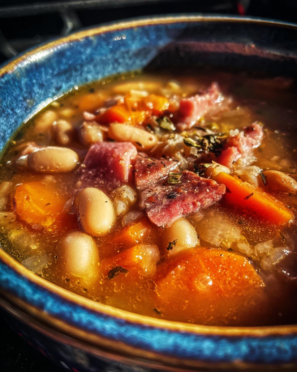 Ham and Bean Soup - detail 2