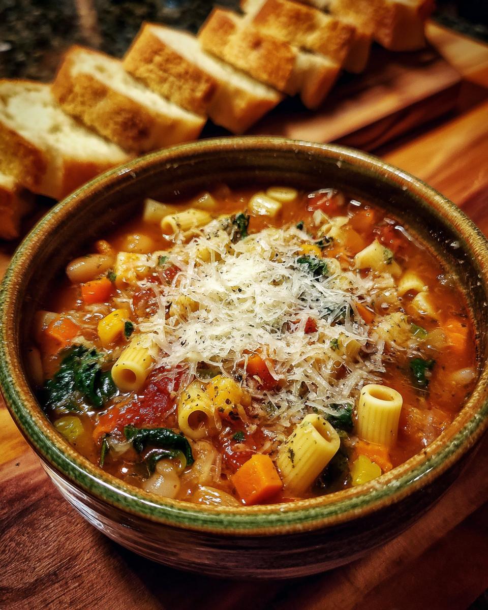 Hearty Minestrone with Ditalini & Parm - detail 1
