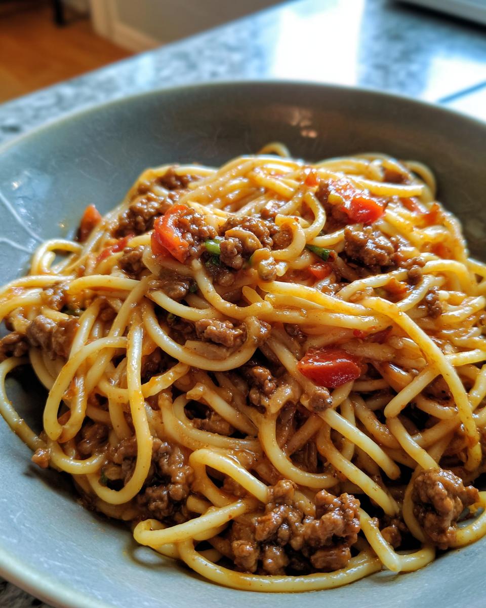 High Protein Creamy Beef Pasta Recipe for Quick Weeknight Dinners - The Food Journal - detail 3