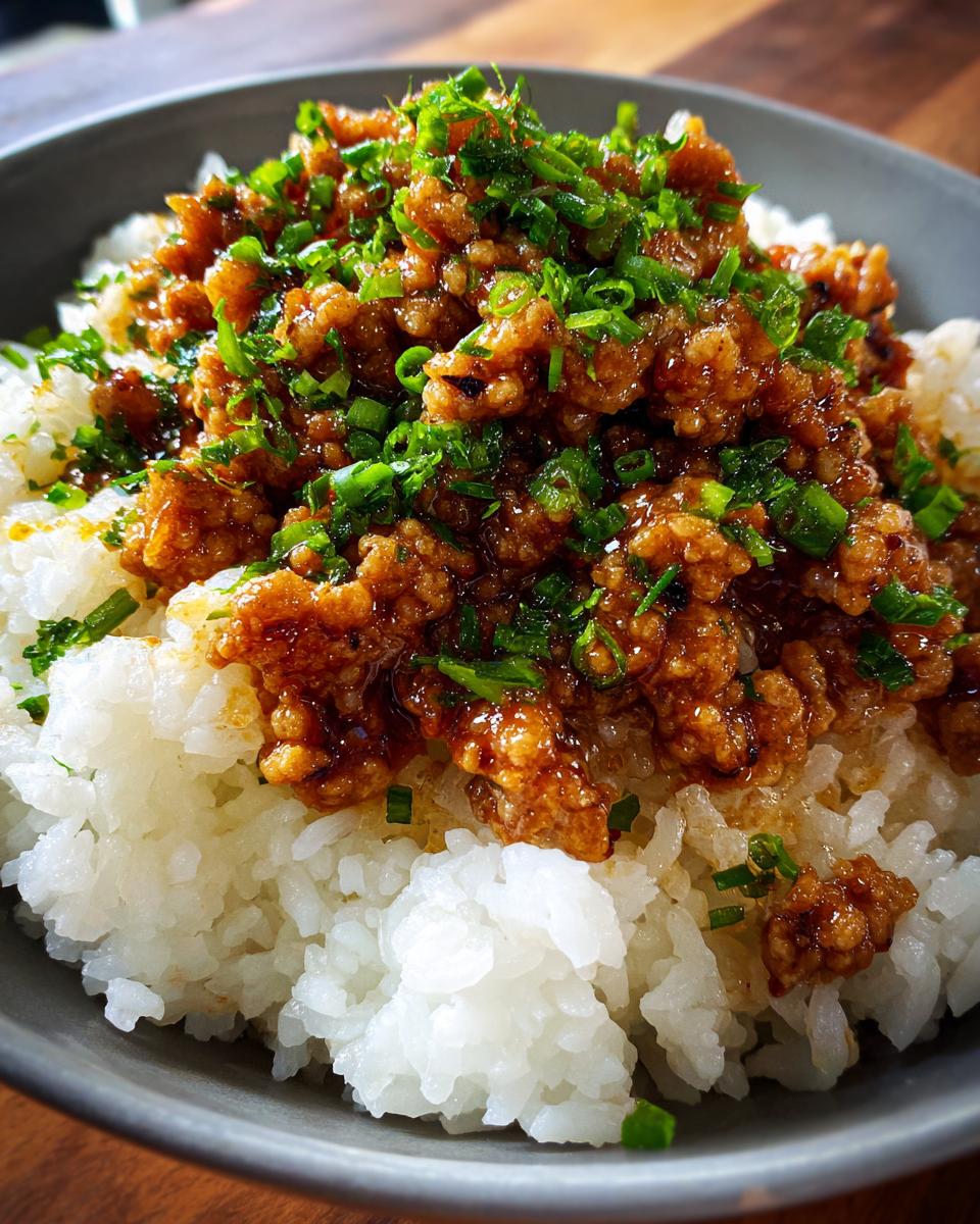 Honey Garlic Ground Turkey Recipe - detail 2
