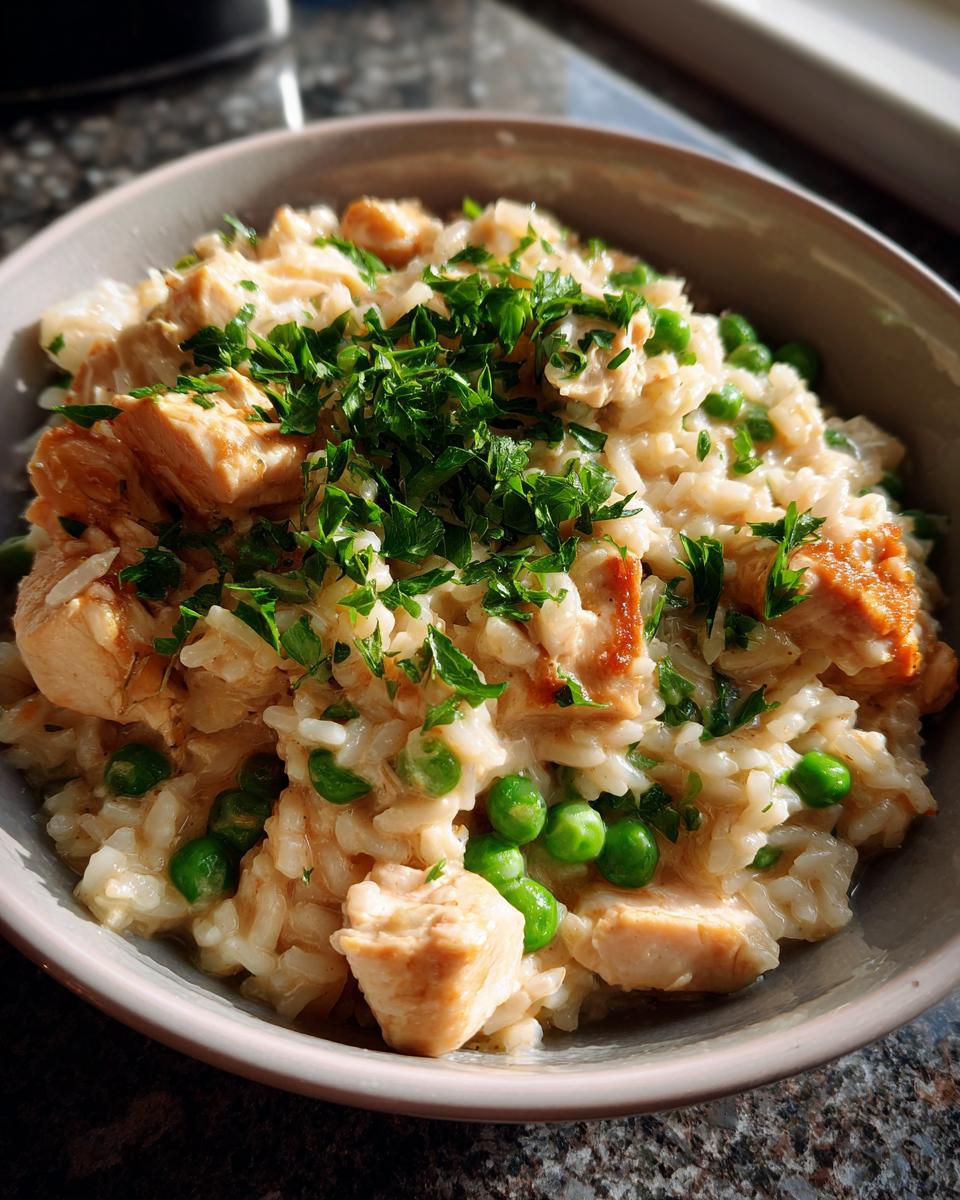 Instant Pot Creamy Chicken Rice - detail 2