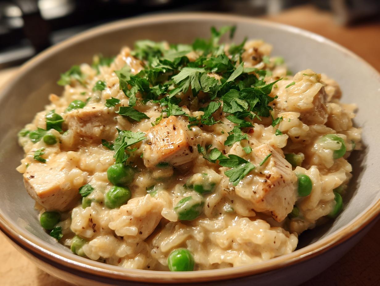 Instant Pot Creamy Chicken Rice - detail 3