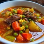 Old Fashioned Vegetable Beef Soup