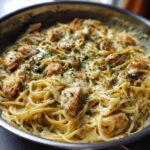 One-Pan Creamy Chicken Tetrazzini Bake