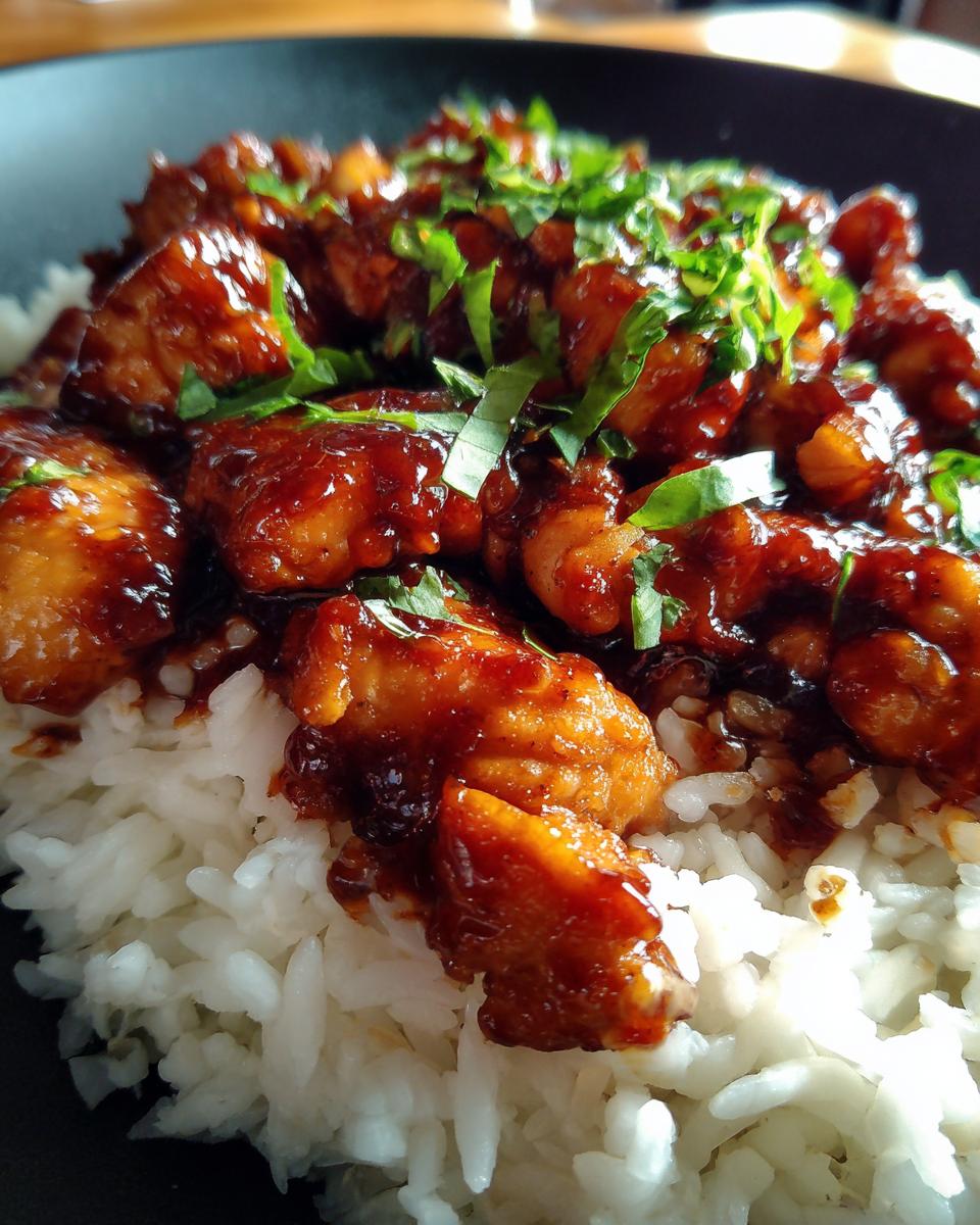One-Pan Honey BBQ Chicken Rice - detail 2
