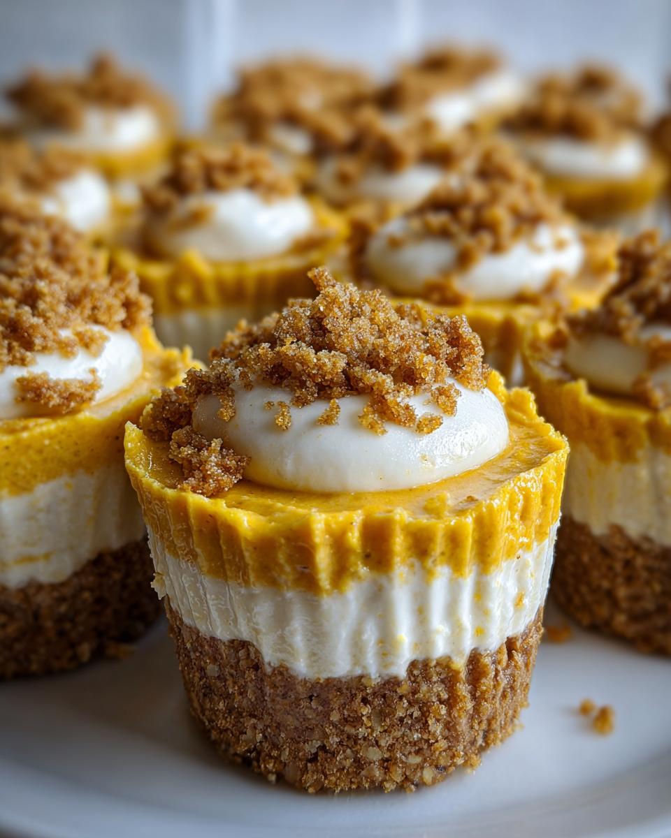 Pumpkin Cream Pie Cups (No Bake) - detail 1