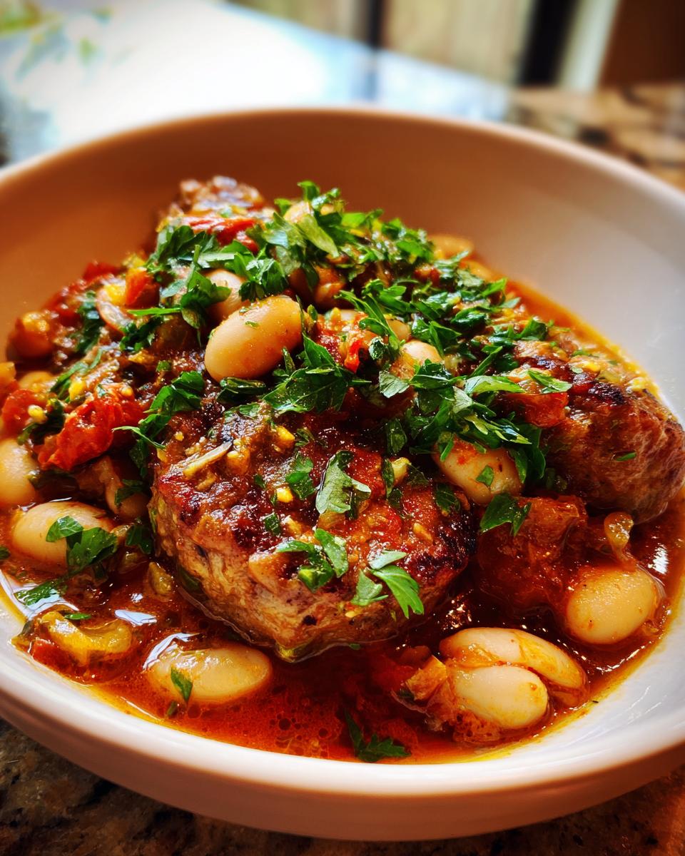 Rustic Sausage & White Bean Cassoulet (Easy) - detail 1