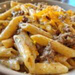 Satisfying Stovetop Creamy Beef Pasta Recipe