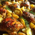 Sheet Pan Lemon Herb Chicken & Potatoes