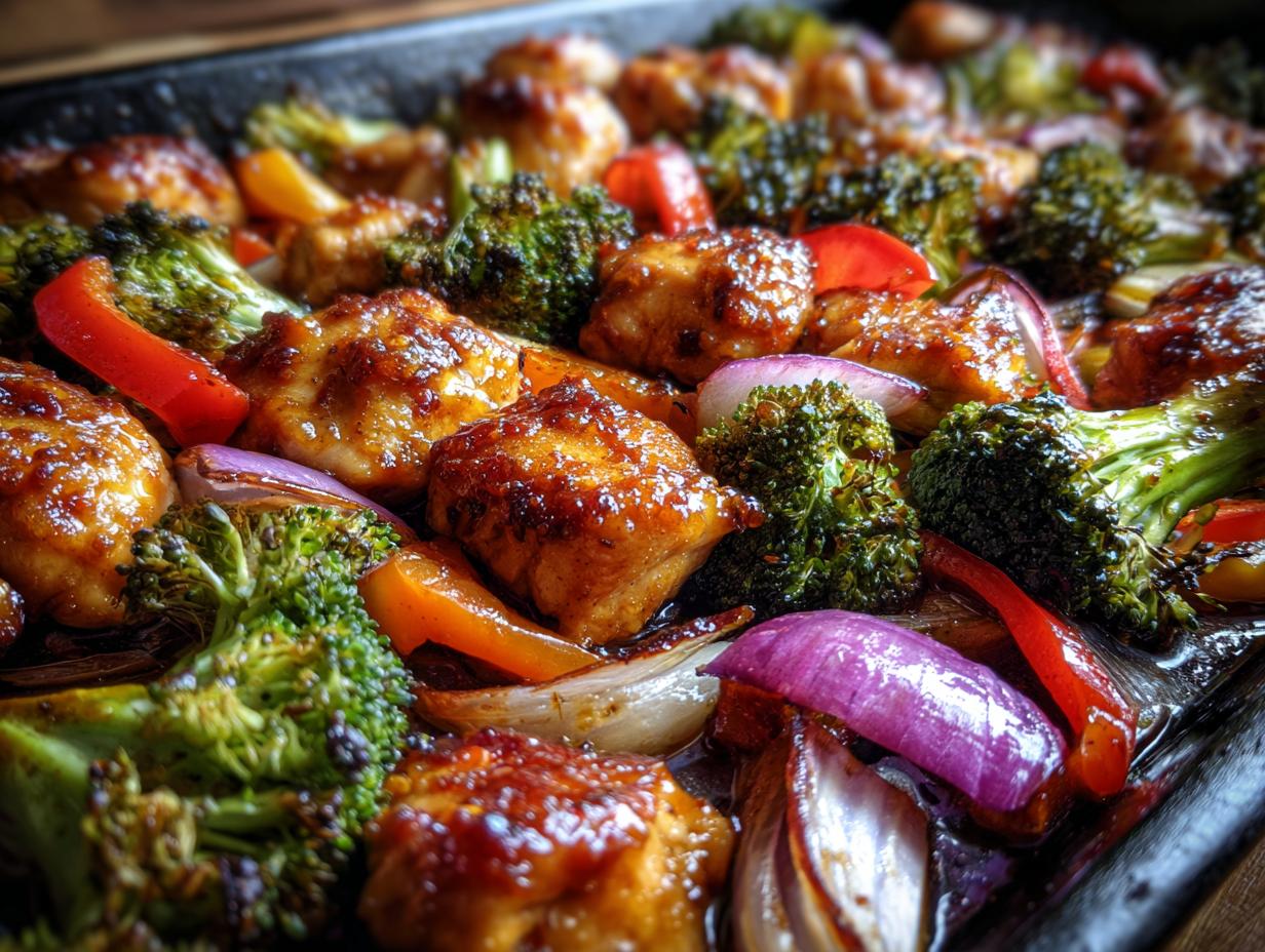 Sheet Pan Sweet Chili Chicken & Veggies - detail 2