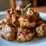Slow Cooker Garlic Butter Turkey Bites