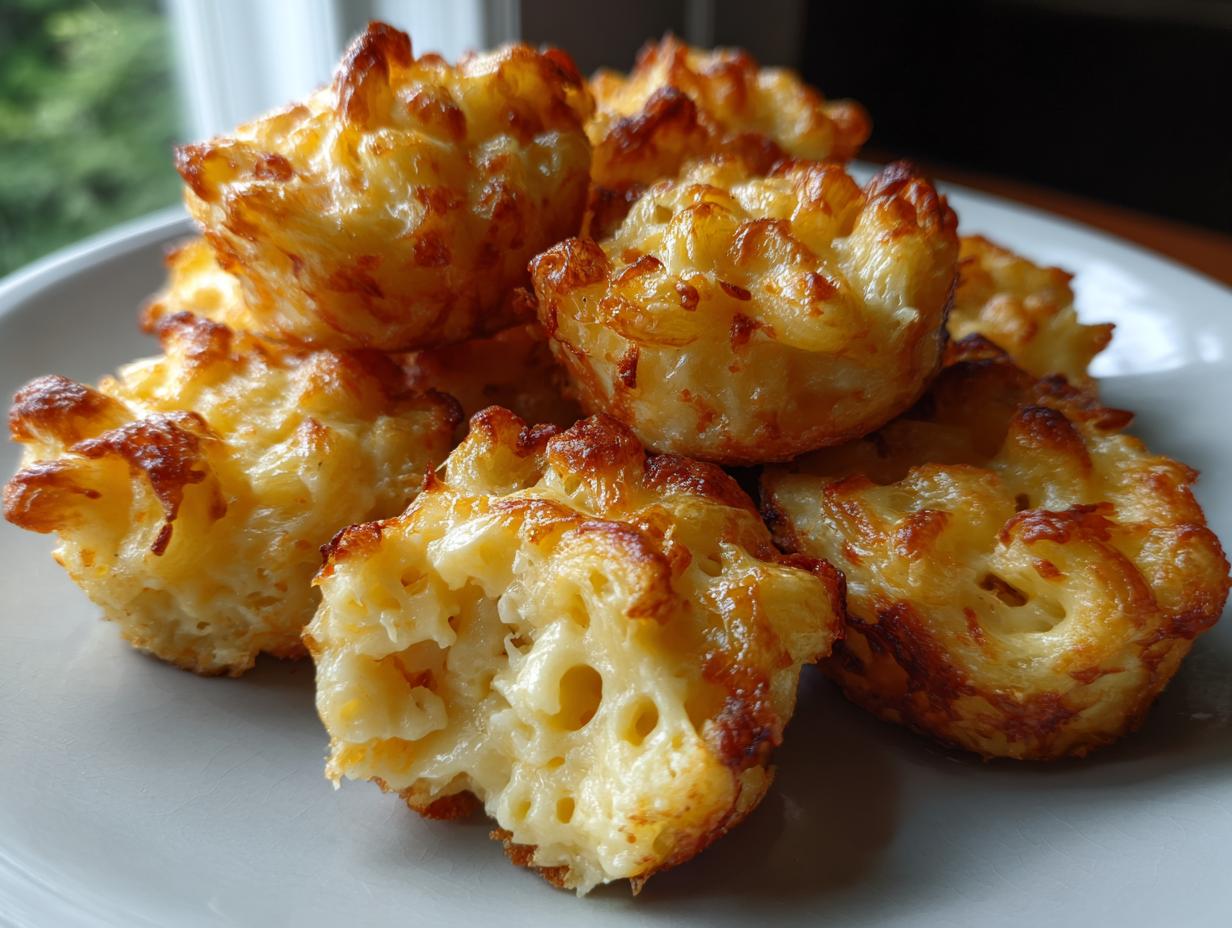 Slow Cooker Mac & Cheese Bites (Football Party Snack) - detail 2
