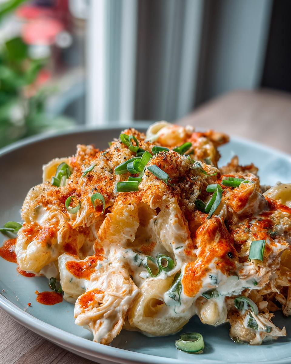 Super Creamy Buffalo Chicken Mac & Cheese (Crowd Favorite!) - detail 1