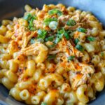 Super Creamy Buffalo Chicken Mac & Cheese (Crowd Favorite!)