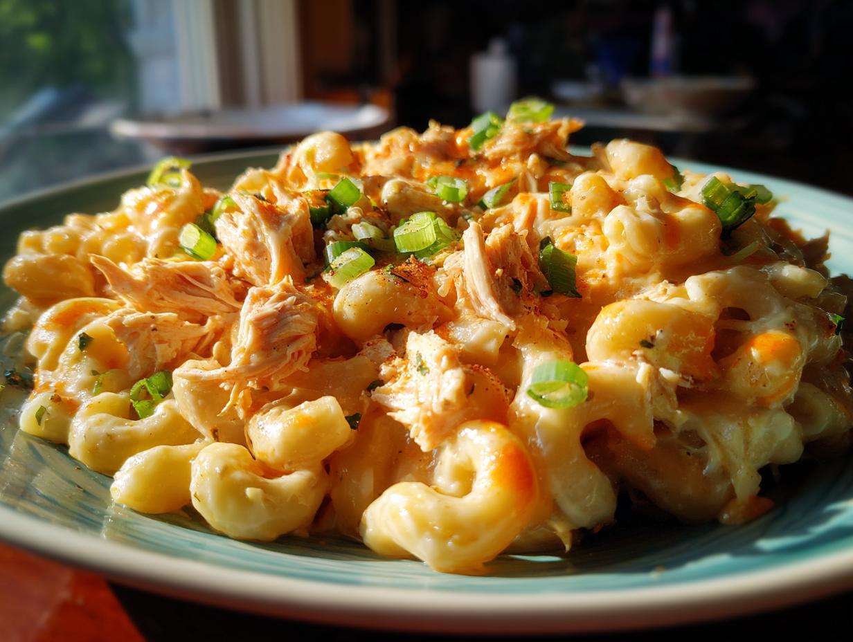 Super Creamy Buffalo Chicken Mac & Cheese (Crowd Favorite!) - detail 2