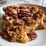 Sweet & Crunchy Pecan Crumble Dessert