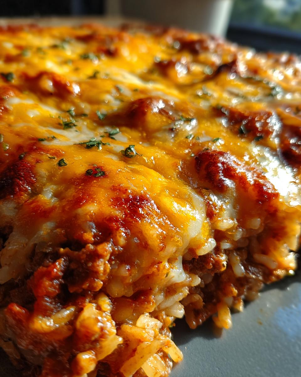 Tex-Mex Enchilada Rice Bake (Beef or Turkey) - detail 1